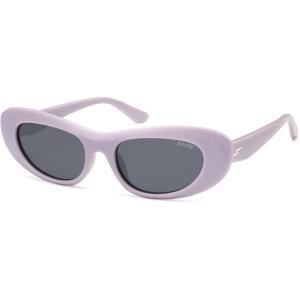 imageSOJOS Retro Cat Eye Sunglasses for Women Polarized UV400 Designer Inspired Sun Glasses SJ2617APurpleGrey