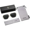 imageSOJOS Classic Retro Rectangle Polarized Sunglasses Womens Mens Vintage UV400 Sunnies SJ1194 GoldGrey