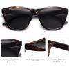imageSOJOS Polarized Men Women Sunglasses Square Rectangle Fashion Sport Shades SJ2198 Multicoloured