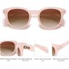 imageSOJOS Vintage Round Polarized Sunglasses for Women Men Retro Small Square UV400 Womens Sun Glasses Shades SJ2188