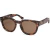 imageSOJOS Retro Round Polarized Sunglasses for Men Women Vintage Classic Thick Womens Square UV400 Shades SJ2321TortoiseCoffee
