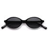 imageSOJOS Acetate Polarized Oval Sunglasses Women Retro Handmade Narrow Y2K Lightweight Vintage 90s Designer Sun Glasses SJ3013Black