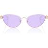imageSOJOS Acetate Cat Eye Sunglasses for Women with Rhinestones ampamp Pearls UV400 Protection Vintage Designer Sun Glasses DarlingGoldPurple