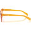 imageSOJOS Oversized Square Acetate Sunglasses for Women with Star Accents UV400 Protection GlowheartOrange
