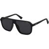imageSOJOS Polarized Sunglasses for Men Modern Square Sun Glasses TR90 Trendy Shades UV400 Protection SJ2644BlackGrey