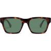 imageSOJOS Trendy Polarized Square Sunglasses for Women MenUV400 Retro Square 70s 80s 90s Shades SJ2622Dark Tortoise