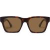 imageSOJOS Trendy Polarized Square Sunglasses for Women MenUV400 Retro Square 70s 80s 90s Shades SJ2622Demi