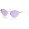 imageSOJOS Acetate Cat Eye Sunglasses for Women with Rhinestones ampamp Pearls UV400 Protection Vintage Designer Sun Glasses DarlingGoldPurple