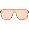 imageSOJOS Polarized Sunglasses for Men Modern Square Sun Glasses TR90 Trendy Shades UV400 Protection SJ2644Transparent BrownMirrored Pink Grey