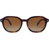 imageSOJOS Trendy Square Polarized Sunglasses for Women Men Retro Vintage UV Protection Womens Mens Sun Glasses SJ2624TortoiseBrown Grading