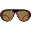 imageSOJOS Trendy Oversized Polarized Aviator Sunglasses Womens Men Retro Vintage 70s Style UV Protection Sun Glasses SJ2390TortoiseRetro Brown