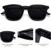 imageSOJOS Polarized Sunglasses for Women Men Classic Large Vintage Style ShadesBlackGrey