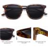 imageSOJOS Polarized Sunglasses for Women Men Classic Large Vintage Style ShadesBrown TortoiseGrey