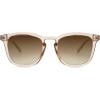 imageSOJOS Polarized Sunglasses for Women Men Classic Large Vintage Style ShadesClearBrown