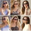 imageSOJOS Retro Oval Polarized Sunglasses for Women Men Vintage 90s Style Designer Inspired Sunnies Sun Glasses SJ2369BlackGrey