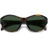imageSOJOS Acetate Polarized Cateye Oval Sunglasses for Women Retro Trendy Sun Glasses SJ3120TortoiseGreen