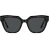 imageSOJOS Acetate Polarized Oversize Square Sunglasses for Women Trendy Sun Glasses SJ3117BlackGrey