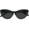 imageSOJOS Acetate Vintage Cat Eye Sunglasses Women Handmade Polarized Retro Trendy Lightweight Fashion 90s Style Designer UV400 Sunnies SJ3114