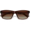 imageSOJOS Rectangle Polarized Sunglasses for Men Women Classic Acetate Frame UV Protective Wide Vision Shades SJ3115BrownBrown