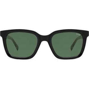 imageSOJOS Acetate Squared Polarized Sunglasses for Women Men with Rounded Edges Retro Unisex Classic Sun Glasses UV400 ProtectionBlackGrey