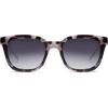 imageSOJOS Classic Square Polarized Sunglasses Womens Mens Retro Trendy UV400 Sunnies SJ2050Black TortoiseGrey