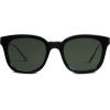imageSOJOS Classic Square Polarized Sunglasses Womens Mens Retro Trendy UV400 Sunnies SJ2050BlackDark Green