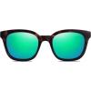 imageSOJOS Classic Square Polarized Sunglasses Womens Mens Retro Trendy UV400 Sunnies SJ2050TortoiseGreen