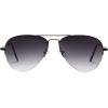 imageSOJOS Mens Womens Aviator Sunglasses Classic Semi Metal Frame INSPIRATION SJ1106Grey