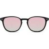imageSOJOS Small Rounded Square Polarized Sunglasses for Women Men Vintage Style UV400 Lens SJ2637BlackPink