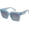 imageSOJOS Trendy Square Polarized Sunglasses for Womens MensRetro Plastic Frame Shades Designer Inspired Sun Glasses SJ2306Blue
