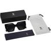imageSOJOS Large Oversized Polarized Sunglasses for Women Big Designer Womens Trendy Square Shades SJ2205All Black