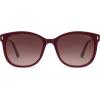 imageSOJOS Classic Square Polarized Sunglasses for Women Oversized Trendy Retro UV Protection Shade SJ2640Wine Frame Wine Grading Lens