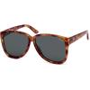 imageSOJOS Trendy Big Oversized Polarized Sunglasses Womens Mens 70s 80s Large Retro Vintage Pilot Shades SJ2643Caramel TortoiseGrey