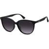 imageSOJOS Square Polarized Sunglasses for Women Men Vintage Style Larger Fit Shades SJ2642BlackGradient Grey