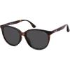imageSOJOS Square Polarized Sunglasses for Women Men Vintage Style Larger Fit Shades SJ2642Brown TortoiseGrey