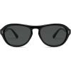 imageSOJOS Retro Polarized Aviator Sunglasses for Women Men 80s 90s Trendy UV400 Shades SJ2648BlackGrey