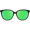 imageSOJOS Square Polarized Sunglasses for Women Men Vintage Style Larger Fit Shades SJ2642Brown TortoiseGreenish Blue