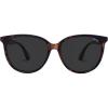 imageSOJOS Square Polarized Sunglasses for Women Men Vintage Style Larger Fit Shades SJ2642Brown TortoiseGrey