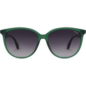 imageSOJOS Square Polarized Sunglasses for Women Men Vintage Style Larger Fit Shades SJ2642GreenGradient Grey