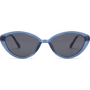 imageSOJOS Womens Retro Cat Eye Sunglasses Polarized TR90 UltraLightweight Oval Vintage Shades UV400 ProtectionBlueGrey