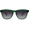 imageSOJOS Ocean Collection Retro Polarized Large Rectangular Sunglasses Women Men Recycled Plastic Ecofriendly Shades BaleenDark GreenGrey