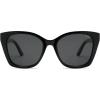 imageSOJOS Vintage Oversized Cateye Sunglasses Womens UV400 Large Designer Shades Lentes De Sol Para Mujer SJ2634BlackGrey