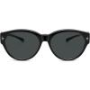 imageSOJOS Polarized Fit Over Glasses Sunglasses for Women Men SJ2658BlackGrey