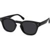 imageSOJOS Retro Vintage Polarized Sunglasses Womens Mens 70s 80s Square Panto Style UV400 Shades SJ2662BlackGrey