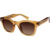 image:imageSOJOS Retro Polarized Square Sunglasses for Men Women Sun Glasses Pantos Shades UV400 TR90 Frame SJ2651Crystal BrownBrown