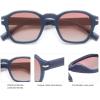 image:imageSOJOS Vintage Retro Square Polarized Sunglasses Men Standard Fit Trendy Womens Sun Glasses SJ2382Blue Frame Red Grading Lens