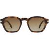 image:imageSOJOS Vintage Retro Square Polarized Sunglasses Men Standard Fit Trendy Womens Sun Glasses SJ2382Tortorise Frame Coffee Grading Lens
