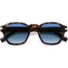 Tortoise Frame Blue Grading Lens