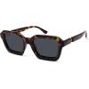 image:imageSOJOS Retro Polarized Square Sunglasses Womens Mens Vintage 70s 80s 90s Hexagon Shades SJ2377Tortoise