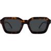 image:imageSOJOS Retro Polarized Square Sunglasses Womens Mens Vintage 70s 80s 90s Hexagon Shades SJ2377Tortoise